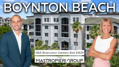 Vizcaya Lakes Boynton Beach Property Tour | 1660 Renaissance Commons Blvd Apt 2629